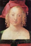 Albrecht Durer Young Woman with a Red Beret Spain oil painting artist